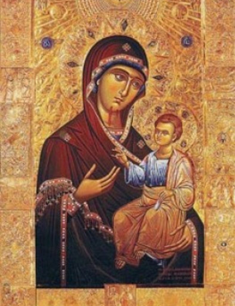 Икона Богородицы Иверская Грузинская